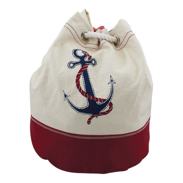 Strandbeutel / Rucksack mit Anker-Motiv 9850