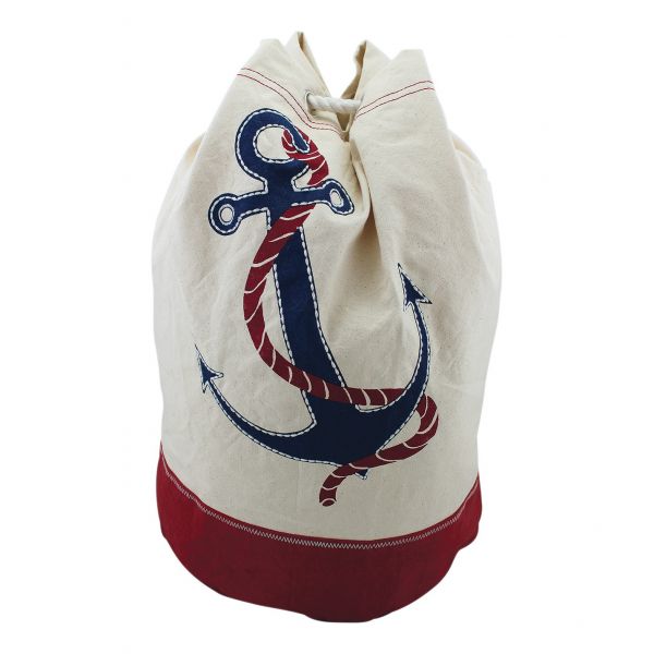 Strandbeutel / Rucksack mit Anker-Motiv 9851