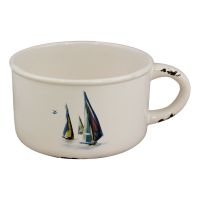Topf mit Henkel - Boote-Design
