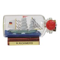 Flaschenschiff - Rickmer Rickmers