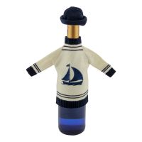 Flaschenpulli mit Mütze - Boot