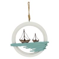 Wand-Deko - Boote im Ring