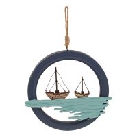 Wand-Deko - Boote im Ring