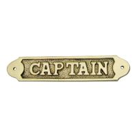 Türschild CAPTAIN