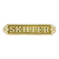 Türschild SKIPPER