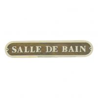 Türschild SALLE DE BAIN