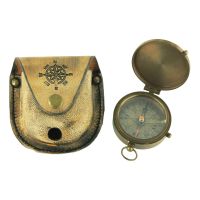 Kompass mit Deckel & Ring