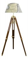 Stativ-Lampe Kartenoptik