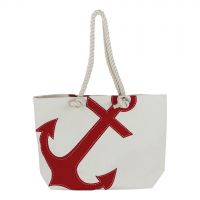 Strandtasche / Handtasche mit Anker-Motiv