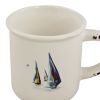 2. Bild Becher mit Henkel – Boote-Design 3954