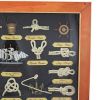 3. Bild Knotentafel hinter Glas Englisch 5566