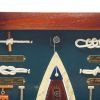 5. Bild Knotentafel hinter Glas Englisch 5568