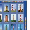 3. Bild Platz-Untersetzer deutsche Leuchttürme 6052