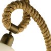5. Bild Taulampe mit weiß-gefrostetem Glasschirm 6615