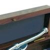 5. Bild Bootsmannpfeife mit Kette & Holzbox 7087