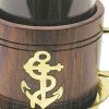 4. Bild Grog-Glas mit Untersetzer 7094
