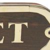 3. Bild Türschild TOILET 7663