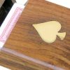 4. Bild Spielkarten in Holzbox 9145