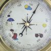 4. Bild Barometer mit Design-Zifferblatt 9428