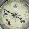4. Bild Barometer mit Design-Zifferblatt 9428N