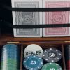4. Bild Poker-Spiel in Holzbox 9468