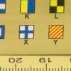 4. Bild Lineal Flaggenalphabet 30cm 9517