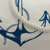 4. Bild Strandtasche / Handtasche mit Anker-Motiv 9834