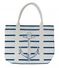 2. Bild Strandtasche / Handtasche mit Anker-Motiv 9835