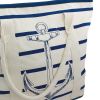 3. Bild Strandtasche / Handtasche mit Anker-Motiv 9835