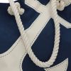 4. Bild Strandtasche / Handtasche mit Anker-Motiv 9837