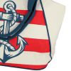 3. Bild Strandtasche / Handtasche mit Anker-Motiv 9839