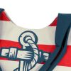 5. Bild Strandtasche / Handtasche mit Anker-Motiv 9839
