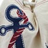 5. Bild Strandbeutel / Rucksack mit Anker-Motiv 9851
