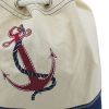 3. Bild Strandbeutel / Rucksack mit Anker-Motiv 9852