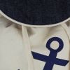 4. Bild Strandbeutel / Rucksack mit Anker-Motiv 9856