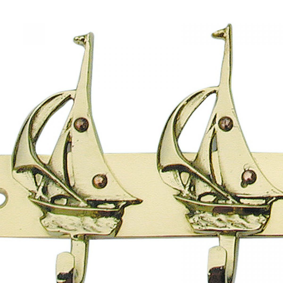 2. Bild Schlüsselhaken mit 5 Segelbooten 1127