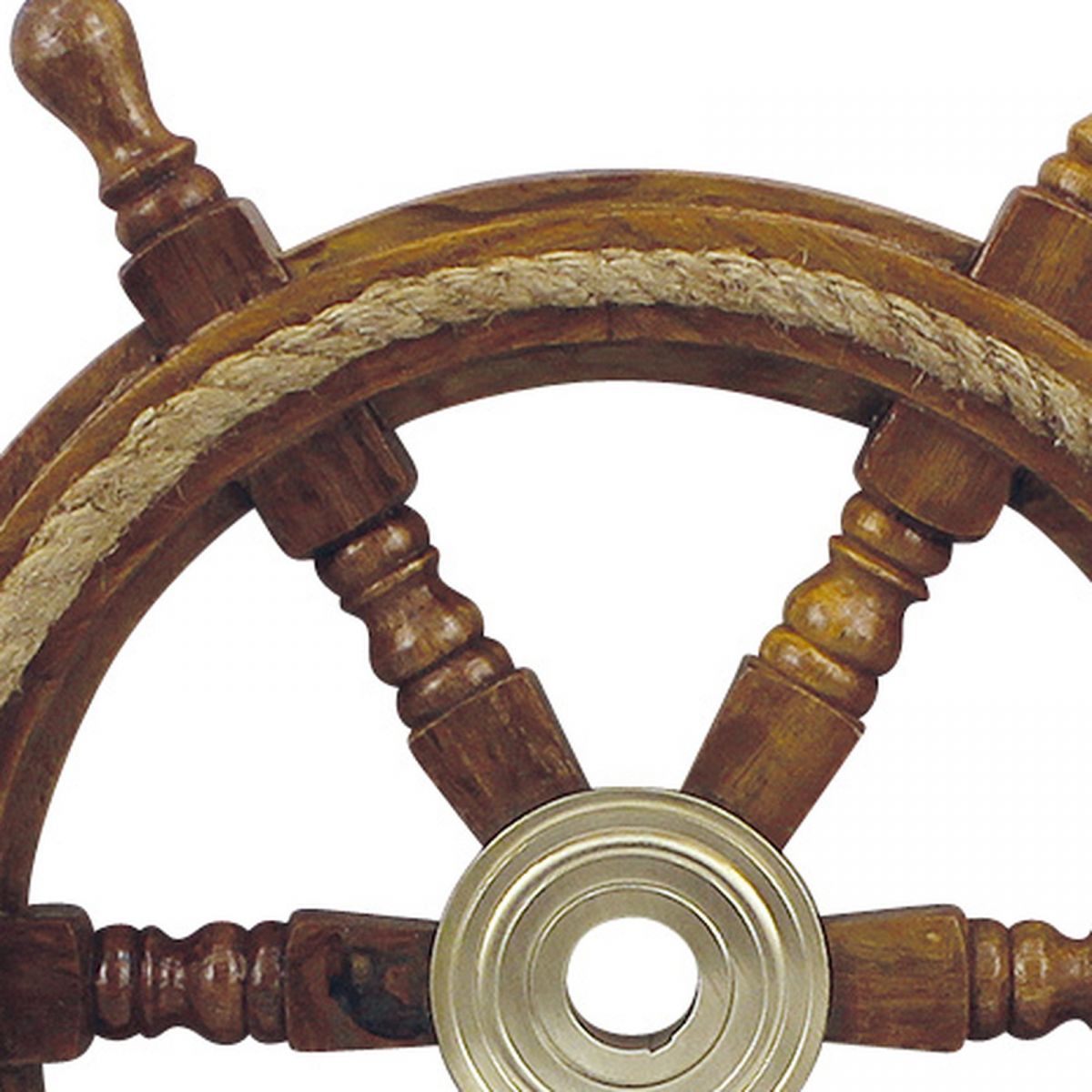 5. Bild Steuerrad mit Tau 1186