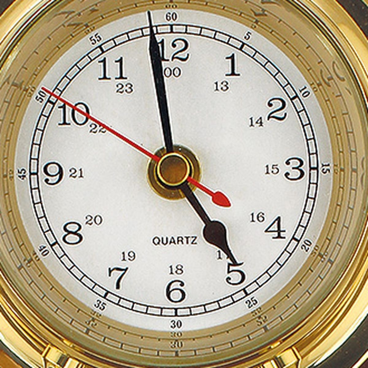 5. Bild Uhr & Glocke auf Holzbrett 1205