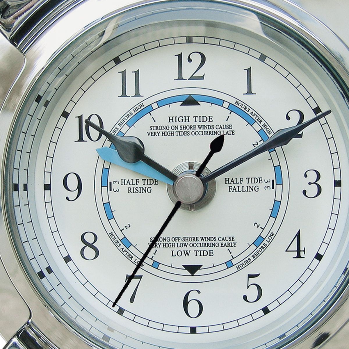 4. Bild Tidenuhr im Bullauge 1220C