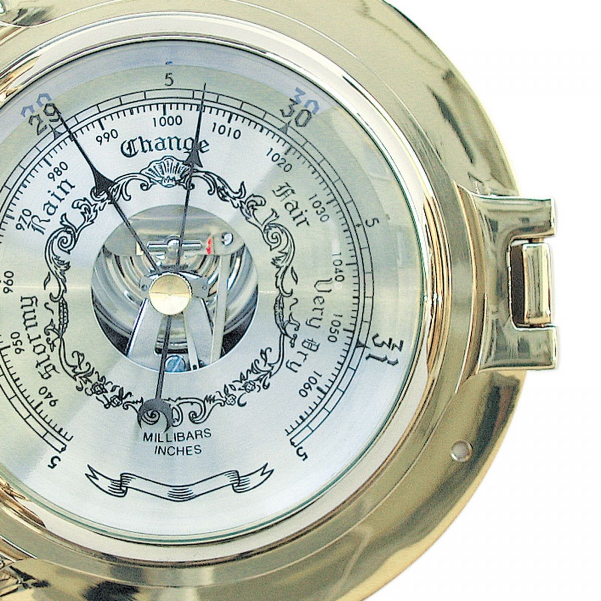 3. Bild Barometer im Bullauge 1229