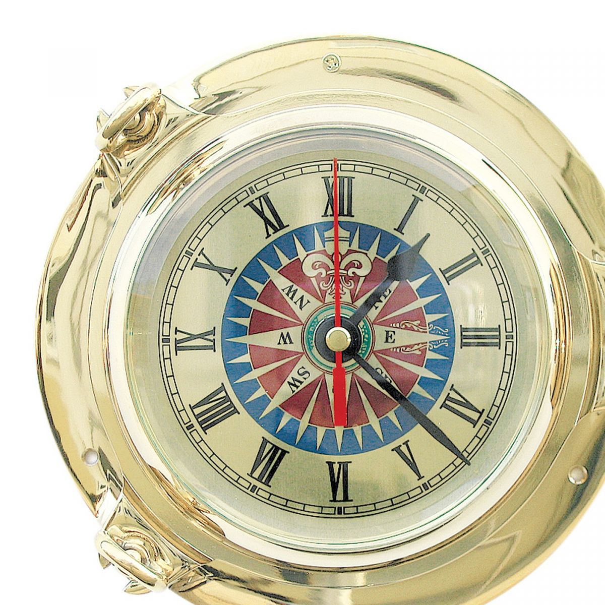 2. Bild Bullaugen-Uhr mit Windrosenzifferblatt 1248
