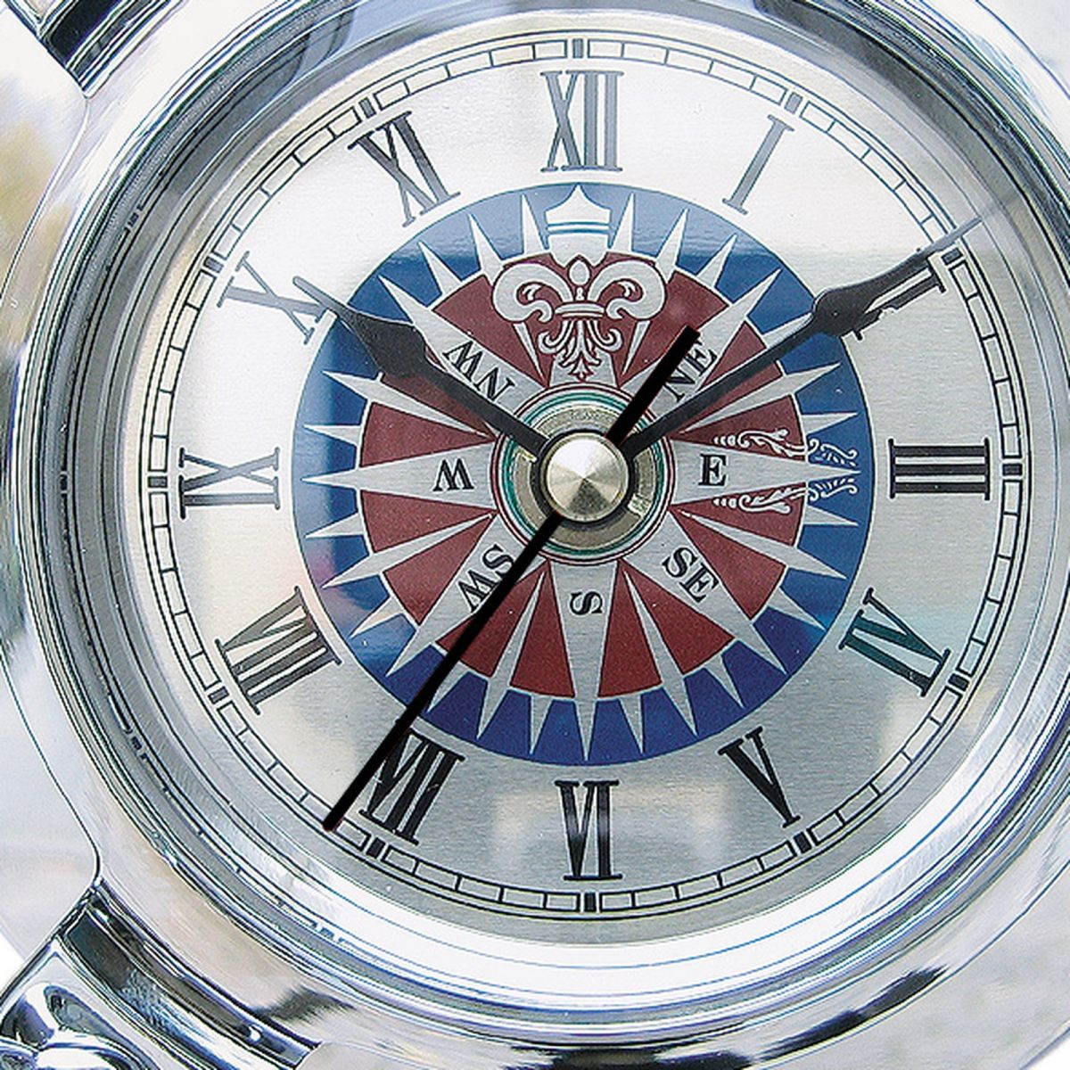 4. Bild Bullaugen-Uhr mit Windrosenzifferblatt 1248C