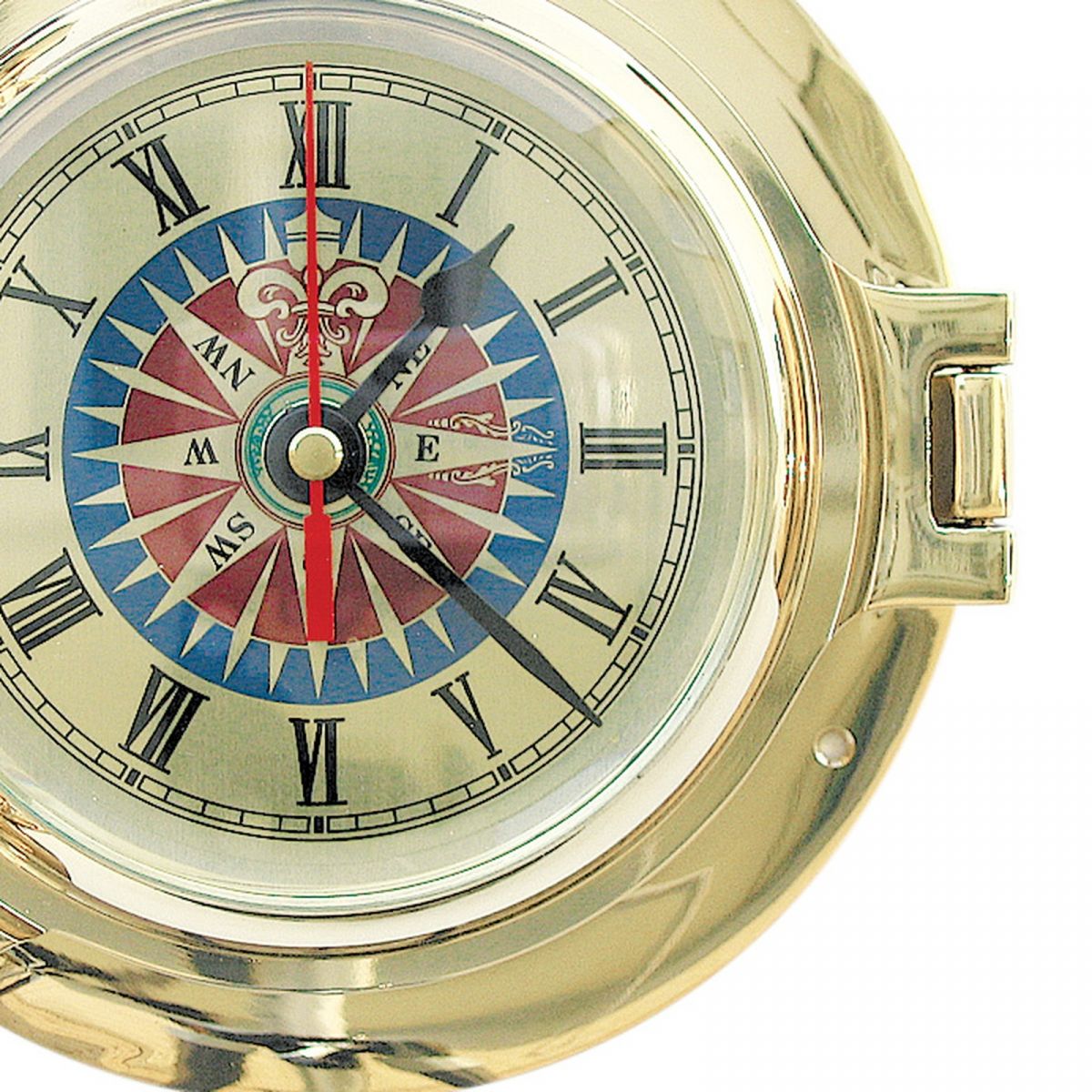 3. Bild Bullaugen-Uhr mit Windrosenzifferblatt 1249