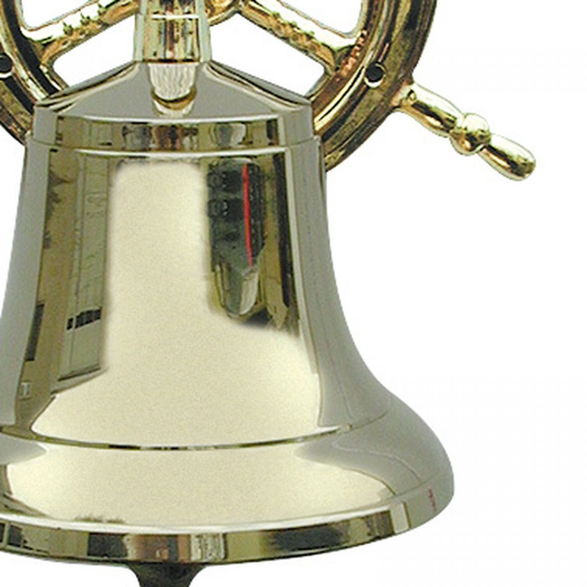 3. Bild Glocke mit Steuerradwandhalterung 1535