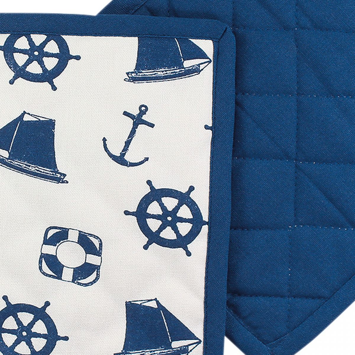 4. Bild Topflappen - Maritim 1 Stück 3220