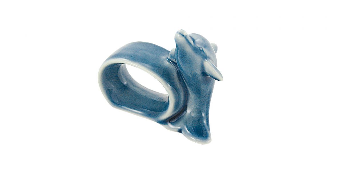2. Bild Serviettenring - Delfin 3866