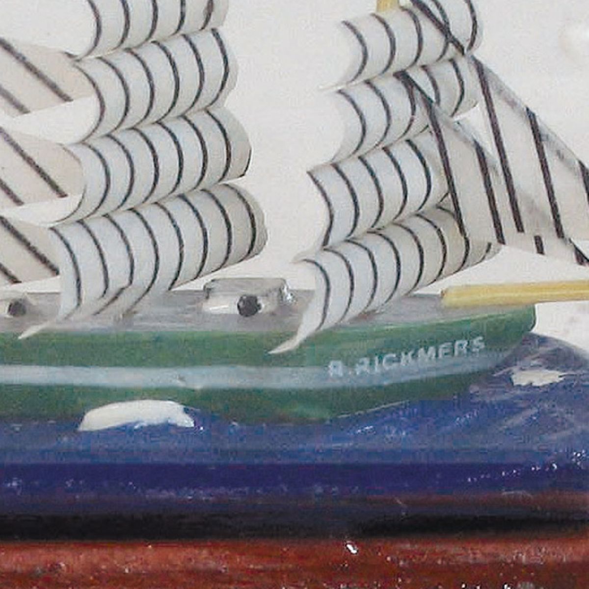 4. Bild Flaschenschiff - Rickmer Rickmers 4001