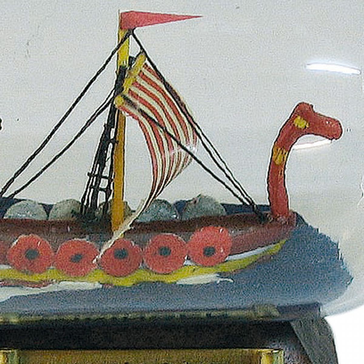 4. Bild Flaschenschiff - Wikinger 4207