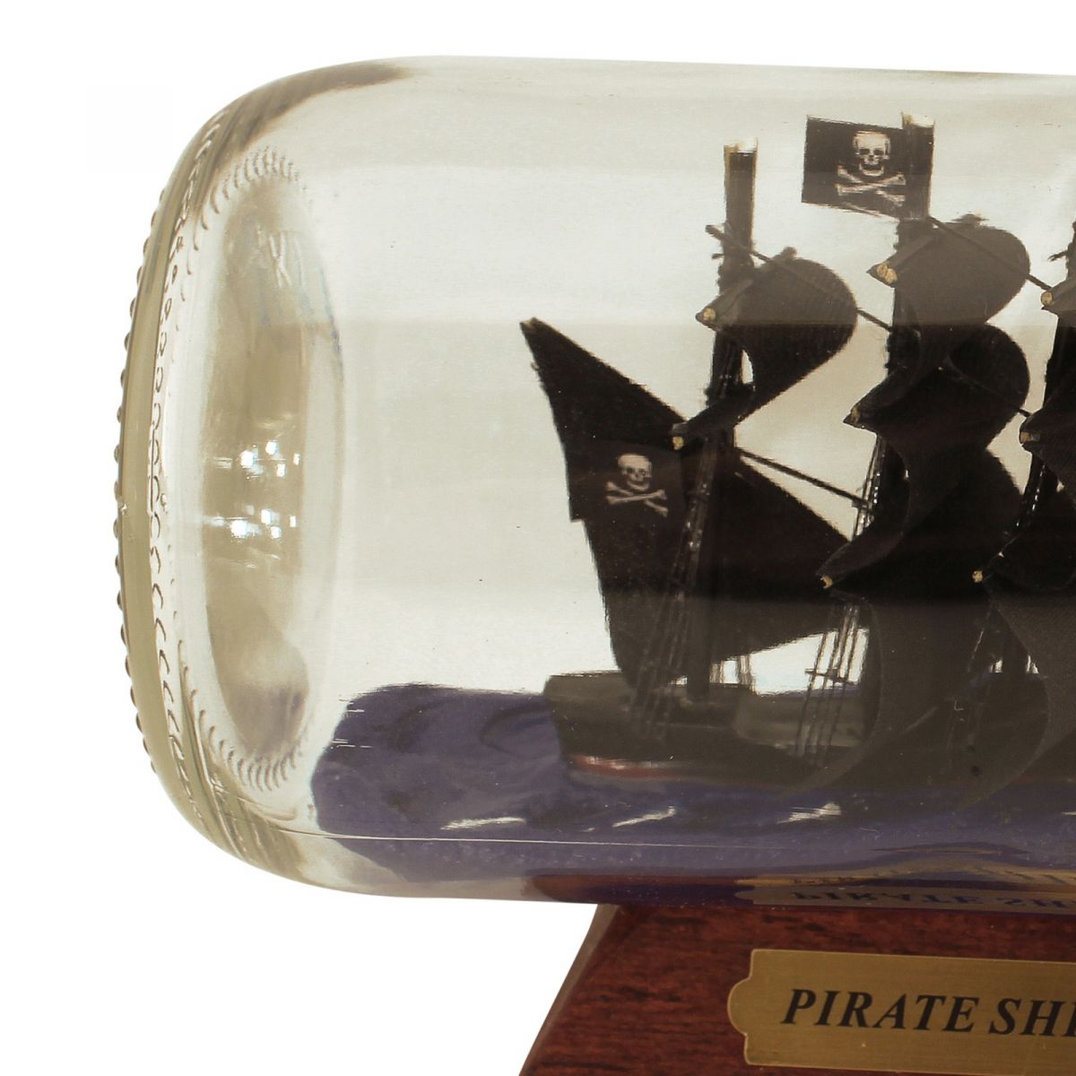 2. Bild Flaschenschiff - Piratenschiff 4229
