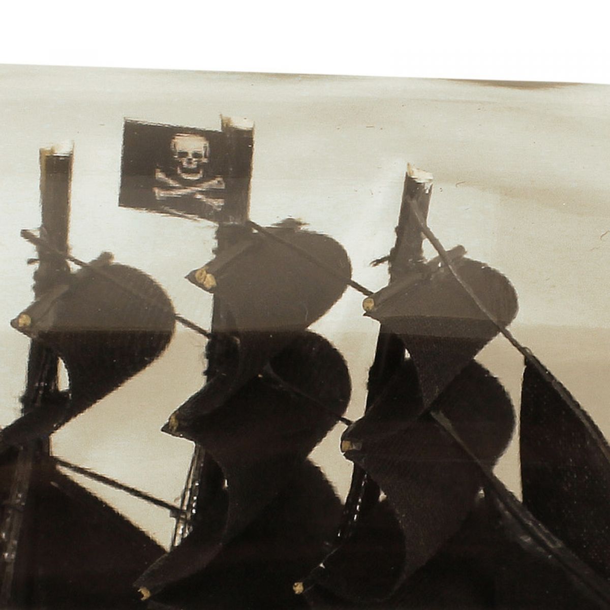 5. Bild Flaschenschiff - Piratenschiff 4229